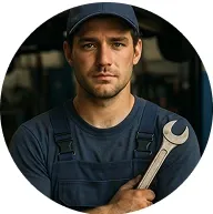 Become a Provider Image of a mobile mechanic performing representing service by Revilo Auto Care